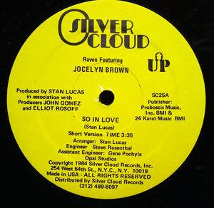 Back Cover Single Jocelyn Brown - So In Love