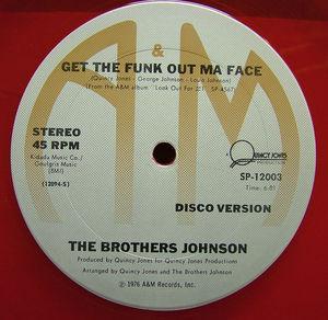 Back Cover Single The Brothers Johnson - Strawberry Letter 23