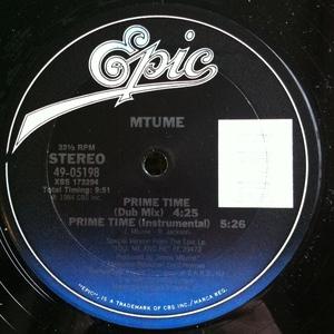 Back Cover Single Mtume - Prime Time