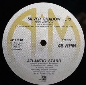 Back Cover Single Atlantic Starr - Silver Shadow (Us Remix)