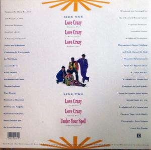 Back Cover Single Atlantic Starr - Love Crazy