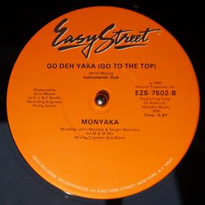 Back Cover Single Monyaka - Go Deh Yaka (go To The Top)