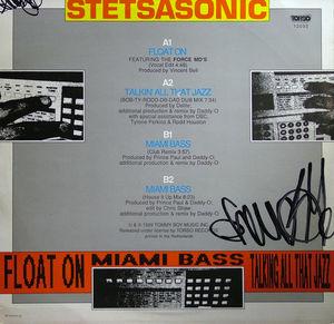 Back Cover Single Stetsasonic - Float On Feat. Force MD's