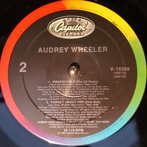 Back Cover Single Audrey Wheeler - Forget About Her