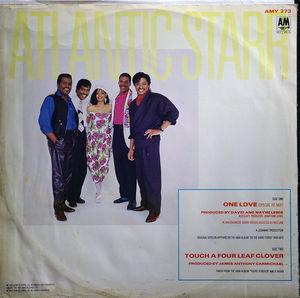 Back Cover Single Atlantic Starr - One Love