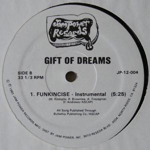 Back Cover Single Gift Of Dreams - Funkincise