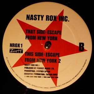 Back Cover Single Nasty Rox Inc. - Escape From New York