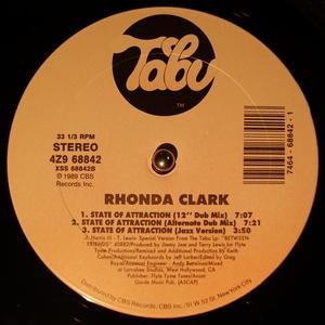 Back Cover Single Rhonda Clark - State Of Attraction