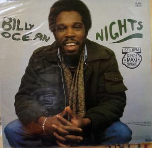 Back Cover Single Billy Ocean - Nights