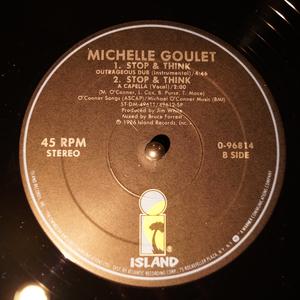 Back Cover Single Michelle Goulet - Stop & Think