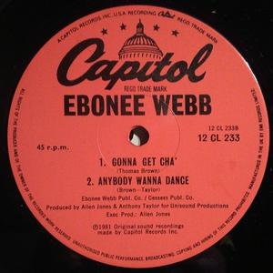 Back Cover Single Ebonee Webb - Something About You