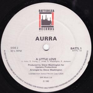 Back Cover Single Aurra - Make Up Your Mind