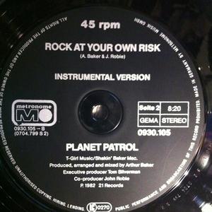 Back Cover Single Planet Patrol - Play At Your Own Risk
