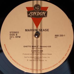 Back Cover Single Marvin Sease - Ghetto Man