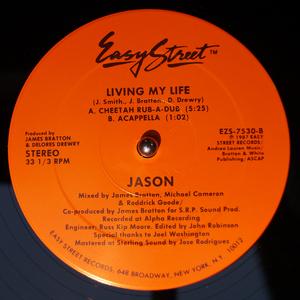 Back Cover Single Jason - Living My Life