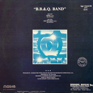 Back Cover Single B B & Q Band - Genie