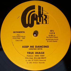 Back Cover Single True Image - Keep Me Dancing