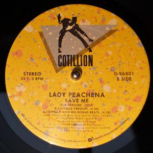 Back Cover Single Lady Peachena - Save Me