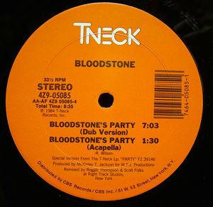 Back Cover Single Bloodstone - Bloodstone's Party