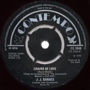 Back Cover Single J.j. Barnes - Sweet Sherry