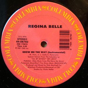 Back Cover Single Regina Belle - Show Me The Way