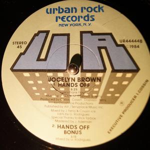 Back Cover Single Jocelyn Brown - Hands Off