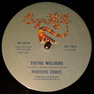 Back Cover Single Positive Force - Especially For You