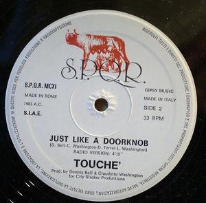 Back Cover Single Touche - Just Like A Doorknob