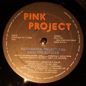 Back Cover Single Pink Project - Disco Project