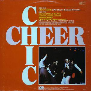Back Cover Single Chic - Chic Cheer