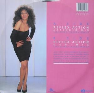 Back Cover Single Louise Thomas - Reflex Action