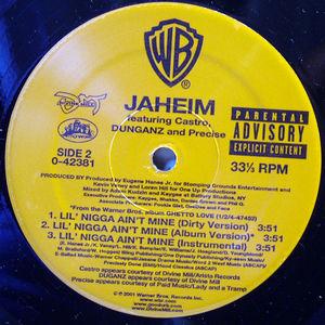 Back Cover Single Jaheim - Just In Case