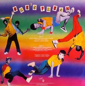 Back Cover Single Rock Steady Crew - She's Fresh