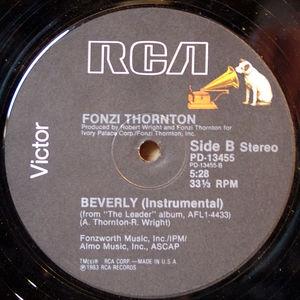 Back Cover Single Fonzi Thornton - Beverly
