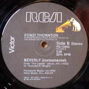 Back Cover Single Fonzi Thornton - Beverly
