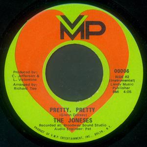 Back Cover Single The Joneses - Pretty, Pretty