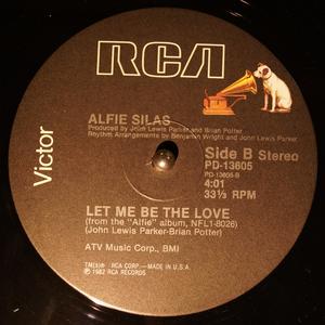 Back Cover Single Alfie Silas - You Put The L In Love