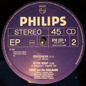 Back Cover Single Eddie And The Soulband - Soulchacha