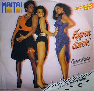 Back Cover Single Mai Tai - Keep On Dancin'