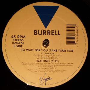 Back Cover Single Burrell - I'll Wait For You (Take Your Time)