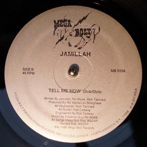 Back Cover Single Jamillah - Tell Me Now