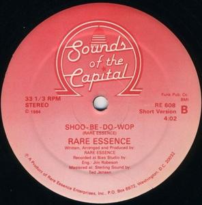 Back Cover Single Rare Essence - Shoo-Be-Do-Wop