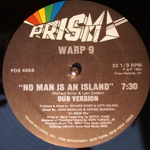 Back Cover Single Warp 9 - No Man Is An Island