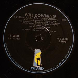 Back Cover Single Will Downing - Sending Out An S.O.S.