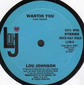 Back Cover Single Louis Johnson - Keep That Fire Burning