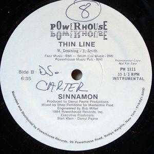 Back Cover Single Sinnamon - Thin Line