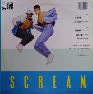 Back Cover Single Mantronix - Scream