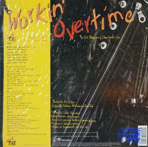 Back Cover Single Diana Ross - Workin' Overtime