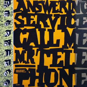 Back Cover Single Answering Service - Call Me Mr. Telephone