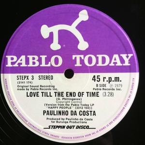 Back Cover Single Paulinho Da Costa - Deja vu